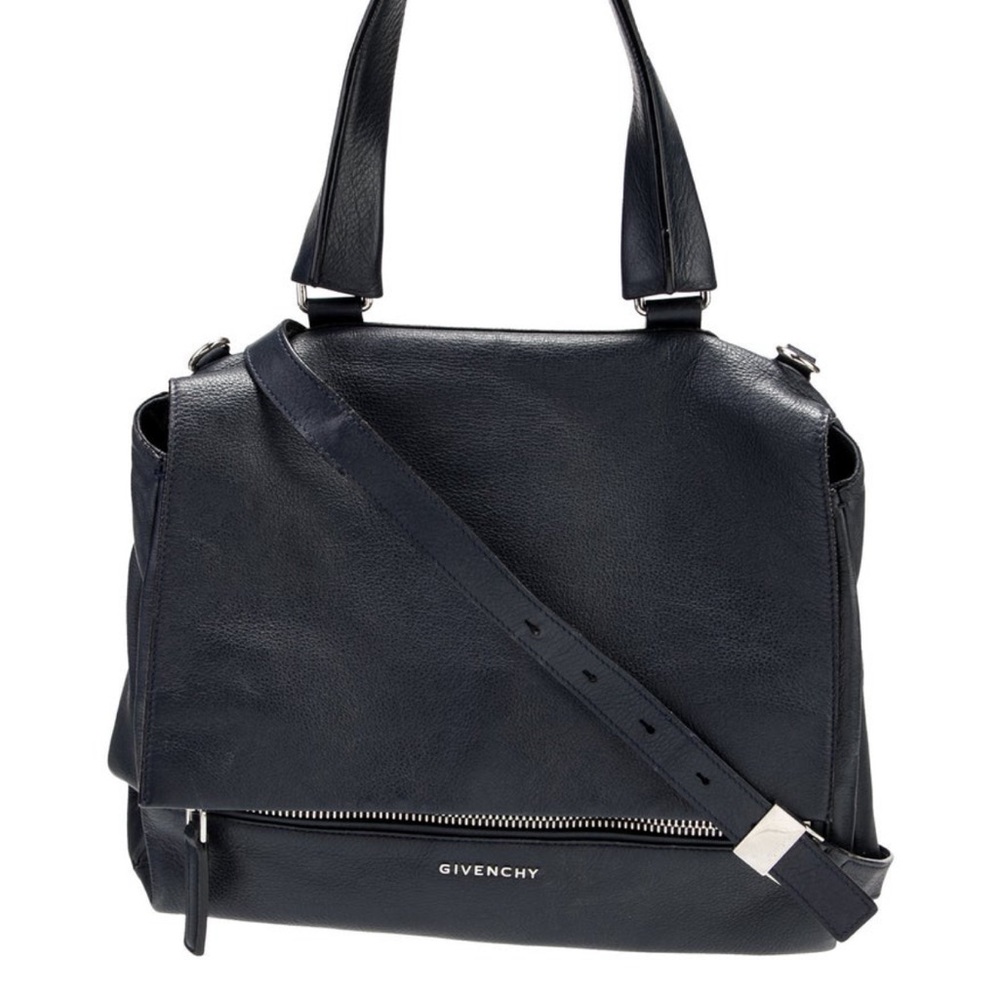 Givenchy Navy Shoulder Bag Sleek Modern Design